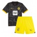Borussia Dortmund Donyell Malen #21 Dětské Oblečení Venkovní Dres 2023-24 Krátkým Rukávem (+ trenýrky)